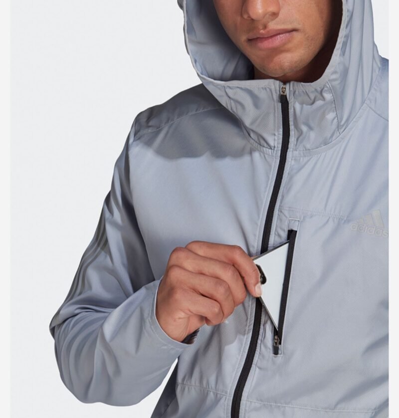 CHAQUETA ADIDAS OWN THE RUN HOODED WIND - Imagen 3